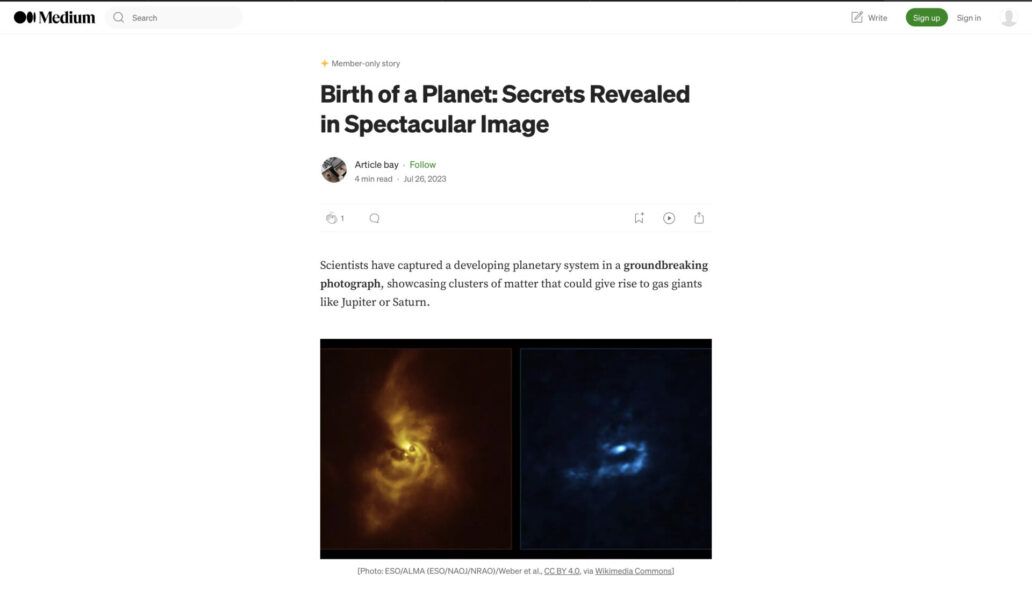 Birth of a Planet: Secrets Revealed in Spectacular Image